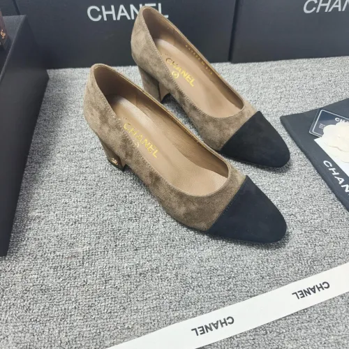 Cheap Chanel High-Heeled Shoes For Women #1409861 Replica Wholesale [$96.00 USD] [ITEM#1409861] on Replica Chanel High-Heeled Shoes