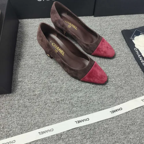 Cheap Chanel High-Heeled Shoes For Women #1409862 Replica Wholesale [$96.00 USD] [ITEM#1409862] on Replica Chanel High-Heeled Shoes