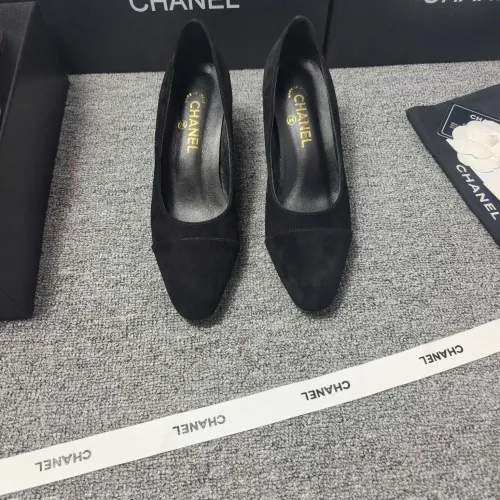 Cheap Chanel High-Heeled Shoes For Women #1409863 Replica Wholesale [$96.00 USD] [ITEM#1409863] on Replica Chanel High-Heeled Shoes