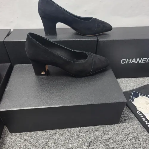Cheap Chanel High-Heeled Shoes For Women #1409863 Replica Wholesale [$96.00 USD] [ITEM#1409863] on Replica Chanel High-Heeled Shoes