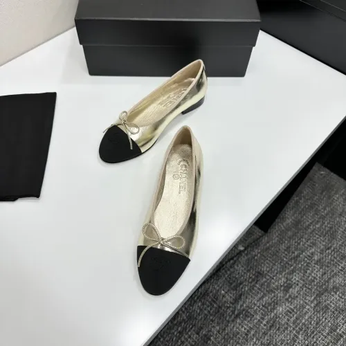Cheap Chanel Flat Shoes For Women #1409874 Replica Wholesale [$92.00 USD] [ITEM#1409874] on Replica Chanel Flat Shoes