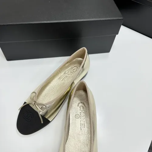 Cheap Chanel Flat Shoes For Women #1409874 Replica Wholesale [$92.00 USD] [ITEM#1409874] on Replica Chanel Flat Shoes