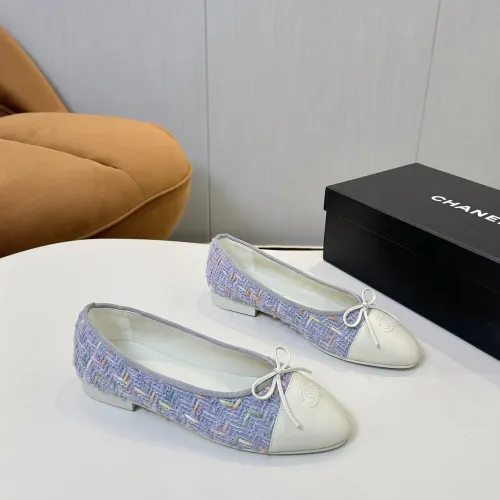 Cheap Chanel Flat Shoes For Women #1409885 Replica Wholesale [$92.00 USD] [ITEM#1409885] on Replica Chanel Flat Shoes