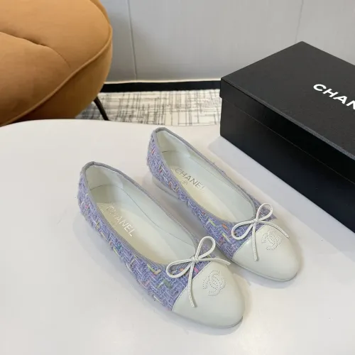 Cheap Chanel Flat Shoes For Women #1409885 Replica Wholesale [$92.00 USD] [ITEM#1409885] on Replica Chanel Flat Shoes