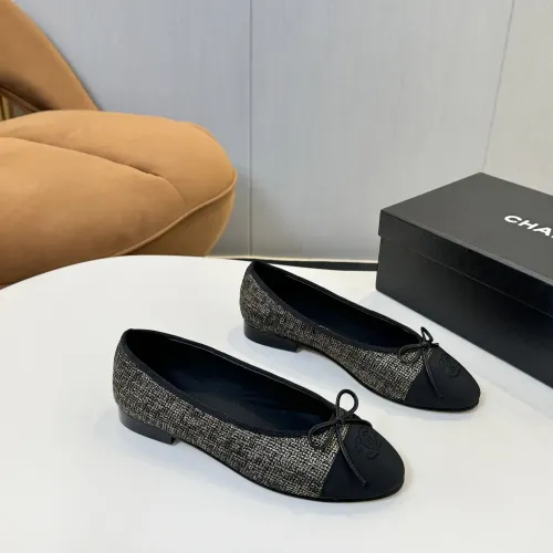 Cheap Chanel Flat Shoes For Women #1409886 Replica Wholesale [$92.00 USD] [ITEM#1409886] on Replica Chanel Flat Shoes