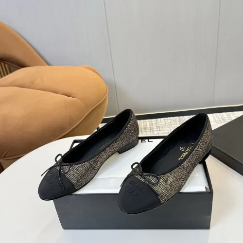Cheap Chanel Flat Shoes For Women #1409886 Replica Wholesale [$92.00 USD] [ITEM#1409886] on Replica Chanel Flat Shoes
