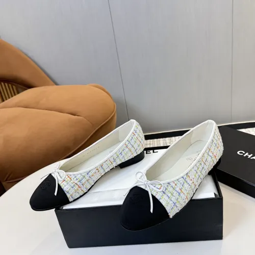 Cheap Chanel Flat Shoes For Women #1409887 Replica Wholesale [$92.00 USD] [ITEM#1409887] on Replica Chanel Flat Shoes