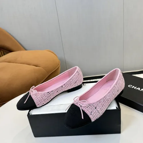 Cheap Chanel Flat Shoes For Women #1409888 Replica Wholesale [$92.00 USD] [ITEM#1409888] on Replica Chanel Flat Shoes