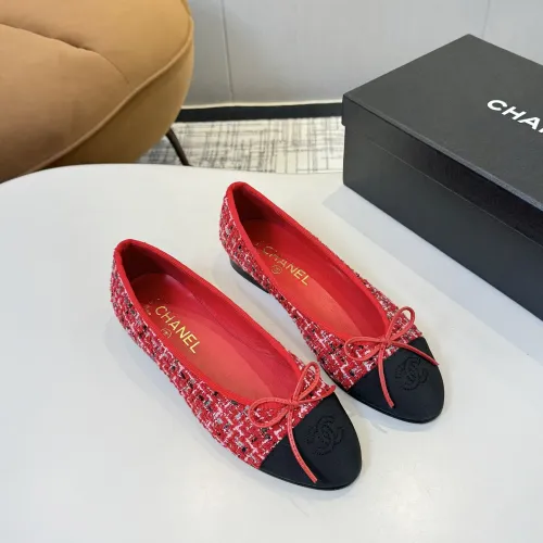 Cheap Chanel Flat Shoes For Women #1409889 Replica Wholesale [$92.00 USD] [ITEM#1409889] on Replica Chanel Flat Shoes