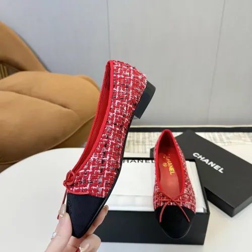Cheap Chanel Flat Shoes For Women #1409889 Replica Wholesale [$92.00 USD] [ITEM#1409889] on Replica Chanel Flat Shoes
