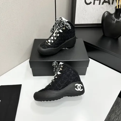 Cheap Chanel Boots For Women #1409908 Replica Wholesale [$122.00 USD] [ITEM#1409908] on Replica Chanel Boots