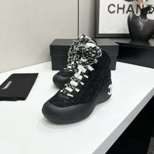 Cheap Chanel Boots For Women #1409908 Replica Wholesale [$122.00 USD] [ITEM#1409908] on Replica Chanel Boots