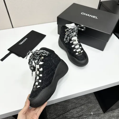Cheap Chanel Boots For Women #1409908 Replica Wholesale [$122.00 USD] [ITEM#1409908] on Replica Chanel Boots