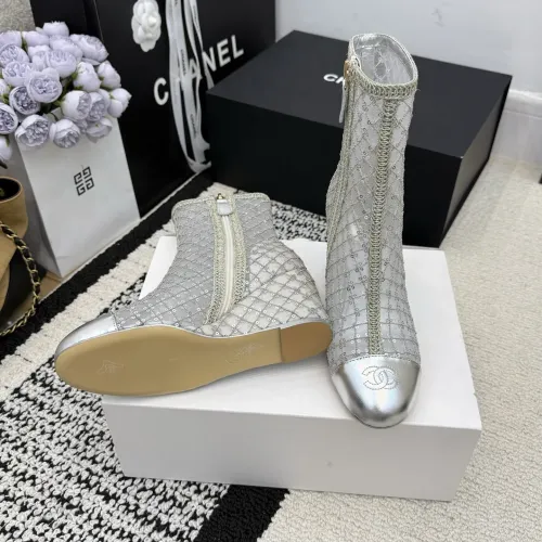 Cheap Chanel Boots For Women #1409911 Replica Wholesale [$160.00 USD] [ITEM#1409911] on Replica Chanel Boots
