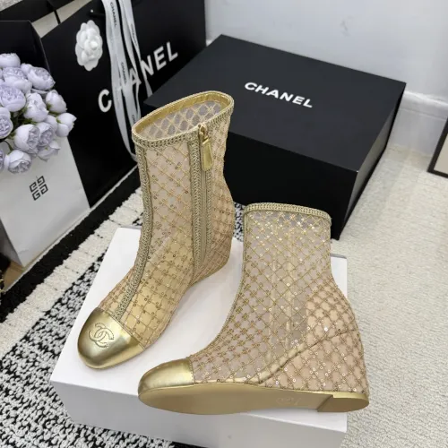 Cheap Chanel Boots For Women #1409912 Replica Wholesale [$160.00 USD] [ITEM#1409912] on Replica Chanel Boots