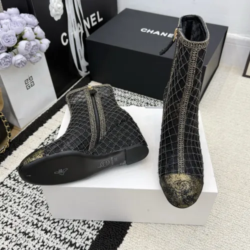 Cheap Chanel Boots For Women #1409915 Replica Wholesale [$160.00 USD] [ITEM#1409915] on Replica Chanel Boots