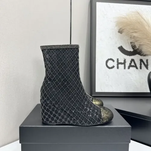 Cheap Chanel Boots For Women #1409915 Replica Wholesale [$160.00 USD] [ITEM#1409915] on Replica Chanel Boots