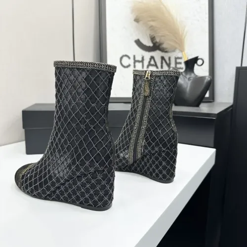Cheap Chanel Boots For Women #1409915 Replica Wholesale [$160.00 USD] [ITEM#1409915] on Replica Chanel Boots