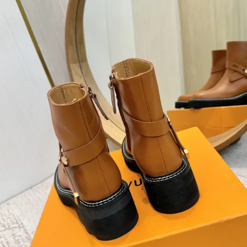 Cheap Louis Vuitton Boots For Women #1409916 Replica Wholesale [$125.00 USD] [ITEM#1409916] on Replica Louis Vuitton Boots