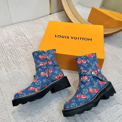 Cheap Louis Vuitton Boots For Women #1409918 Replica Wholesale [$125.00 USD] [ITEM#1409918] on Replica Louis Vuitton Boots