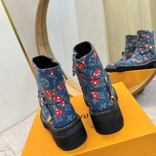 Cheap Louis Vuitton Boots For Women #1409918 Replica Wholesale [$125.00 USD] [ITEM#1409918] on Replica Louis Vuitton Boots
