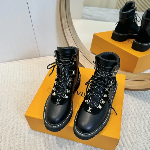 Cheap Louis Vuitton Boots For Women #1409922 Replica Wholesale [$130.00 USD] [ITEM#1409922] on Replica Louis Vuitton Boots