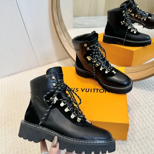 Cheap Louis Vuitton Boots For Women #1409922 Replica Wholesale [$130.00 USD] [ITEM#1409922] on Replica Louis Vuitton Boots