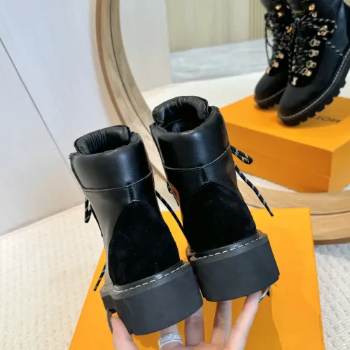 Cheap Louis Vuitton Boots For Women #1409922 Replica Wholesale [$130.00 USD] [ITEM#1409922] on Replica Louis Vuitton Boots