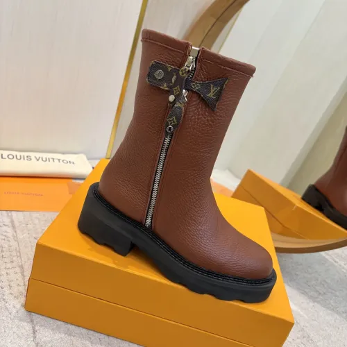 Cheap Louis Vuitton Boots For Women #1409923 Replica Wholesale [$130.00 USD] [ITEM#1409923] on Replica Louis Vuitton Boots