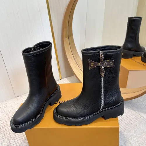 Cheap Louis Vuitton Boots For Women #1409926 Replica Wholesale [$130.00 USD] [ITEM#1409926] on Replica Louis Vuitton Boots
