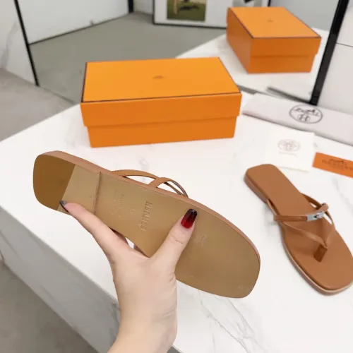 Cheap Hermes Slippers For Women #1409943 Replica Wholesale [$82.00 USD] [ITEM#1409943] on Replica Hermes Slippers