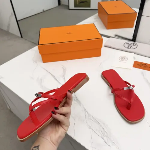 Cheap Hermes Slippers For Women #1409944 Replica Wholesale [$82.00 USD] [ITEM#1409944] on Replica Hermes Slippers