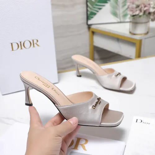 Cheap Christian Dior Slippers For Women #1409949 Replica Wholesale [$98.00 USD] [ITEM#1409949] on Replica Christian Dior Slippers
