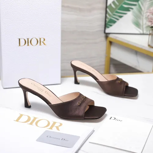 Cheap Christian Dior Slippers For Women #1409951 Replica Wholesale [$98.00 USD] [ITEM#1409951] on Replica Christian Dior Slippers