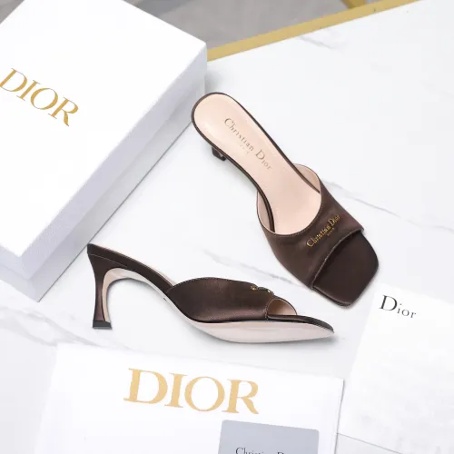 Cheap Christian Dior Slippers For Women #1409951 Replica Wholesale [$98.00 USD] [ITEM#1409951] on Replica Christian Dior Slippers