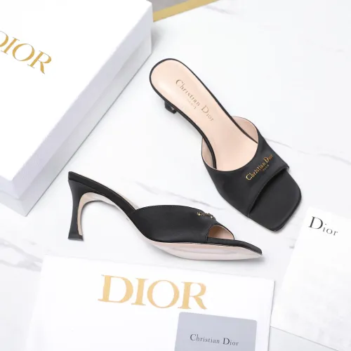 Cheap Christian Dior Slippers For Women #1409952 Replica Wholesale [$98.00 USD] [ITEM#1409952] on Replica Christian Dior Slippers