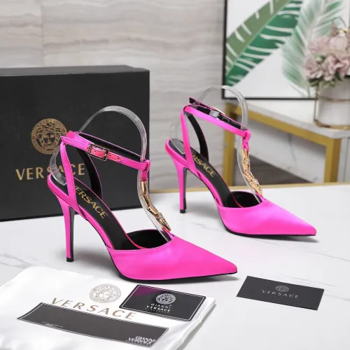 Cheap Versace Sandal For Women #1409973 Replica Wholesale [$115.00 USD] [ITEM#1409973] on Replica Versace Sandal