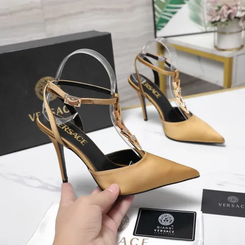 Cheap Versace Sandal For Women #1409974 Replica Wholesale [$115.00 USD] [ITEM#1409974] on Replica Versace Sandal