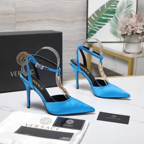 Cheap Versace Sandal For Women #1409975 Replica Wholesale [$115.00 USD] [ITEM#1409975] on Replica Versace Sandal