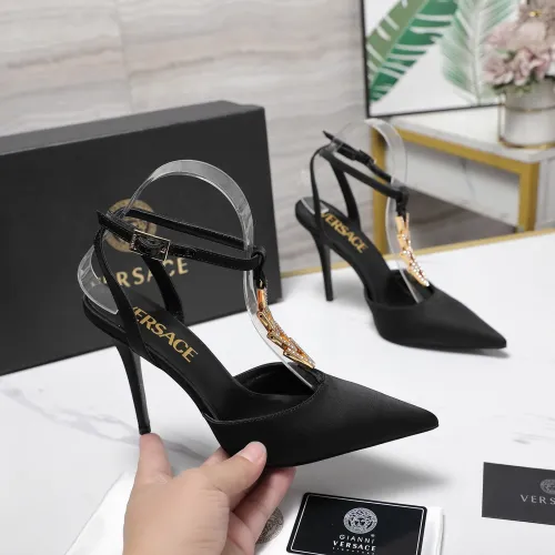 Cheap Versace Sandal For Women #1409976 Replica Wholesale [$115.00 USD] [ITEM#1409976] on Replica Versace Sandal