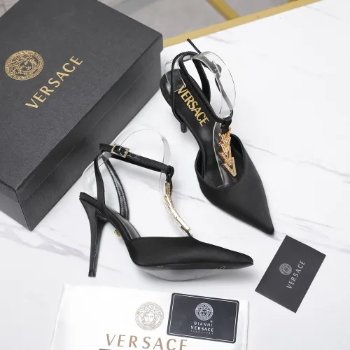 Cheap Versace Sandal For Women #1409976 Replica Wholesale [$115.00 USD] [ITEM#1409976] on Replica Versace Sandal