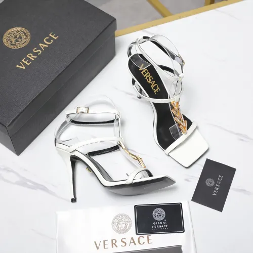 Cheap Versace Sandal For Women #1409977 Replica Wholesale [$115.00 USD] [ITEM#1409977] on Replica Versace Sandal
