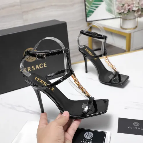 Cheap Versace Sandal For Women #1409978 Replica Wholesale [$115.00 USD] [ITEM#1409978] on Replica Versace Sandal