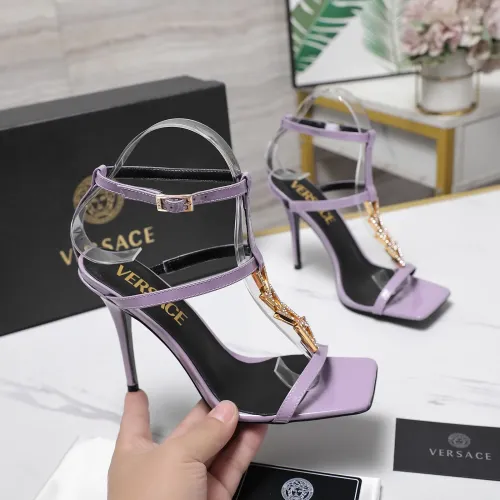 Cheap Versace Sandal For Women #1409980 Replica Wholesale [$115.00 USD] [ITEM#1409980] on Replica Versace Sandal