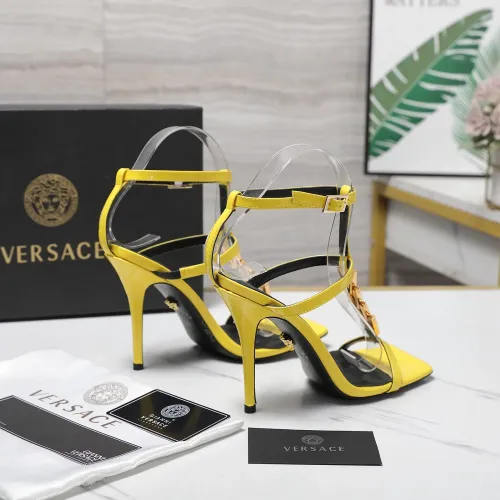 Cheap Versace Sandal For Women #1409981 Replica Wholesale [$115.00 USD] [ITEM#1409981] on Replica Versace Sandal