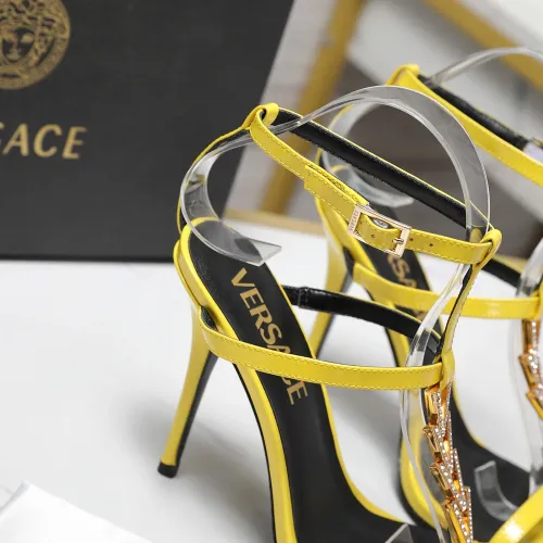 Cheap Versace Sandal For Women #1409981 Replica Wholesale [$115.00 USD] [ITEM#1409981] on Replica Versace Sandal