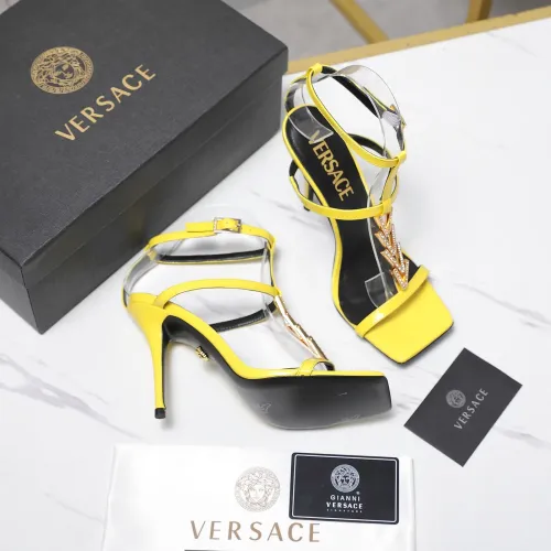 Cheap Versace Sandal For Women #1409981 Replica Wholesale [$115.00 USD] [ITEM#1409981] on Replica Versace Sandal