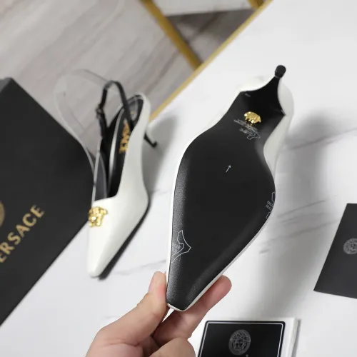 Cheap Versace Sandal For Women #1409982 Replica Wholesale [$118.00 USD] [ITEM#1409982] on Replica Versace Sandal