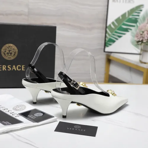 Cheap Versace Sandal For Women #1409982 Replica Wholesale [$118.00 USD] [ITEM#1409982] on Replica Versace Sandal