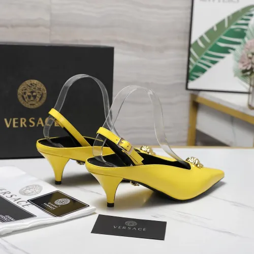 Cheap Versace Sandal For Women #1409983 Replica Wholesale [$118.00 USD] [ITEM#1409983] on Replica Versace Sandal